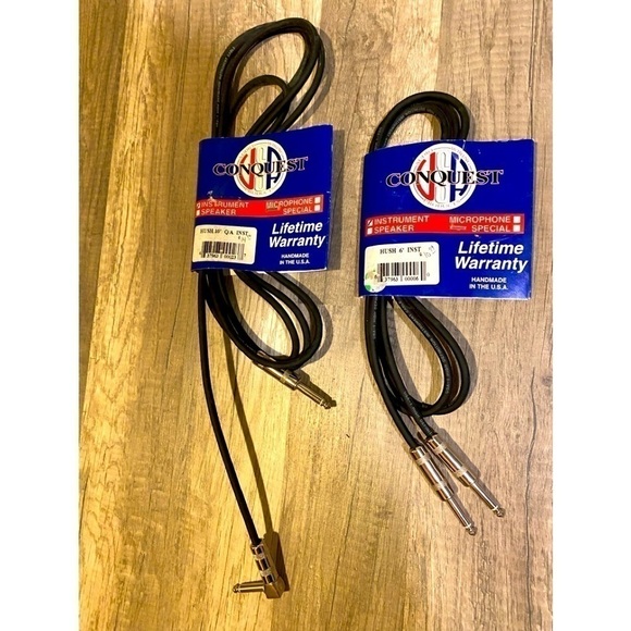 Instrument cords 10’ & 6’ - Picture 1 of 4
